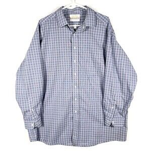 Roundtree & Yorke GOLD LABEL Men’s Dress Shirt 100% Cotton Non-Iron EZ Wash